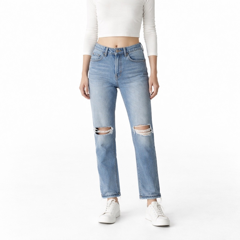 AG Ex-Boyfriend Slim Distressed Jeans – Size 23